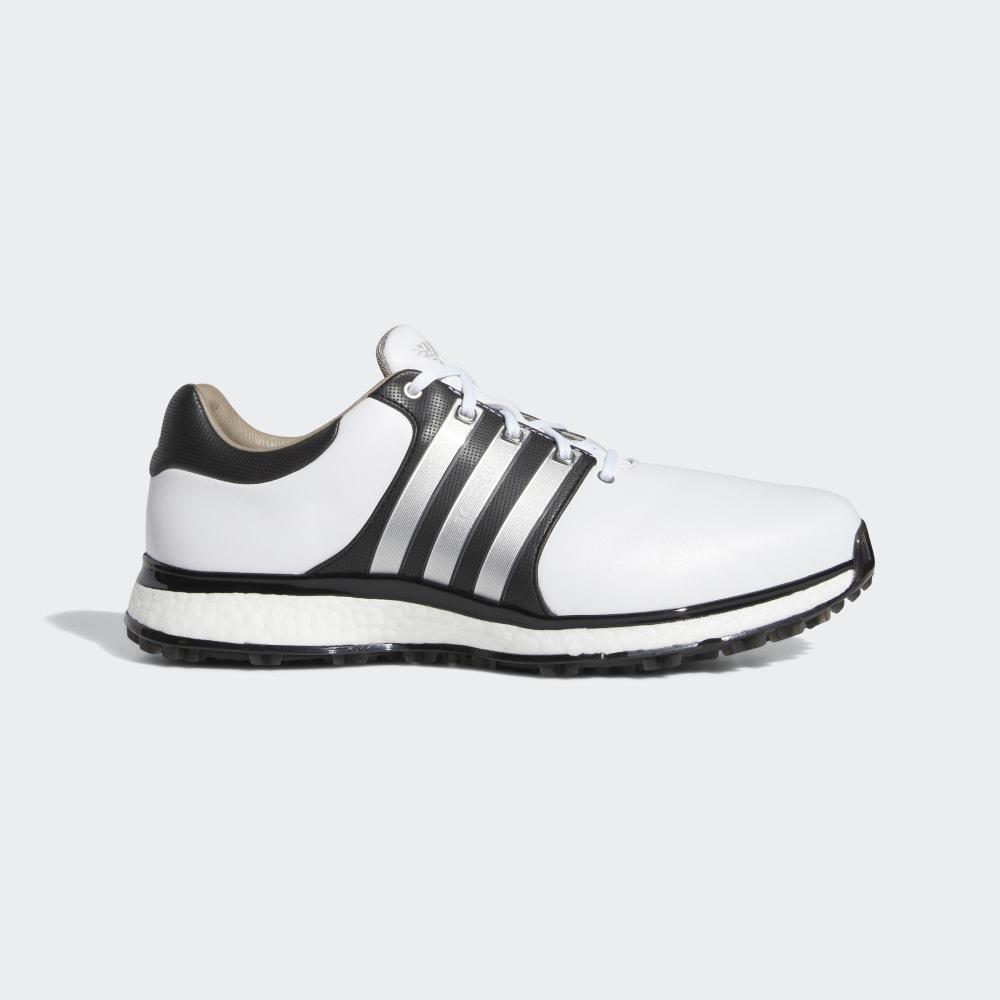 Pantofi Golf Adidas Tour360 XT-SL Wide Barbati Romania - Albi/Argintii/Negrii EE9190